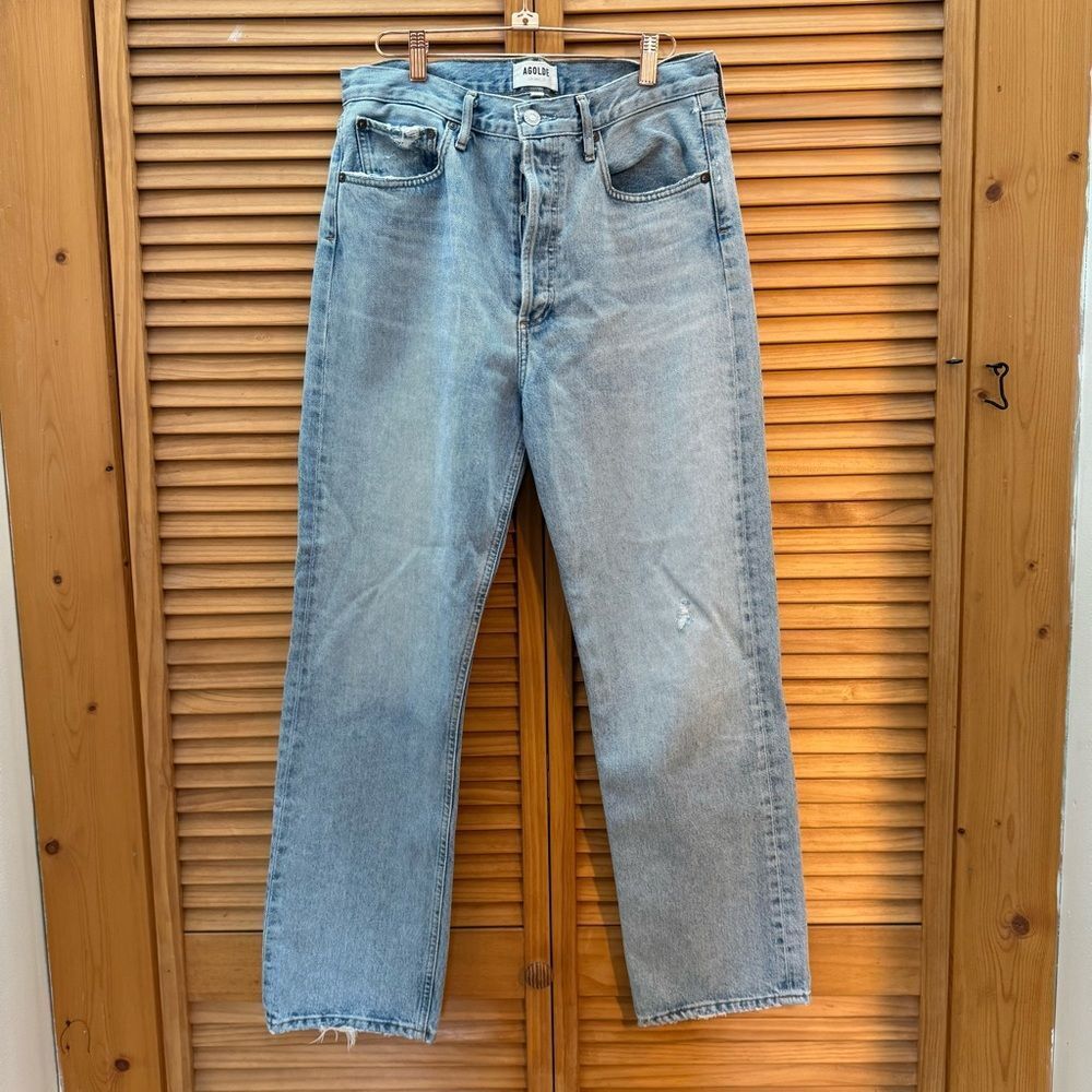 Agolde high rise Straight Jeans size 28